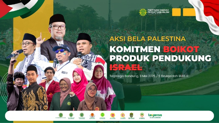 Aksi Bela Palestina, Persatuan Islam Kabupaten Tulungagung Mengajak Turun Aksi